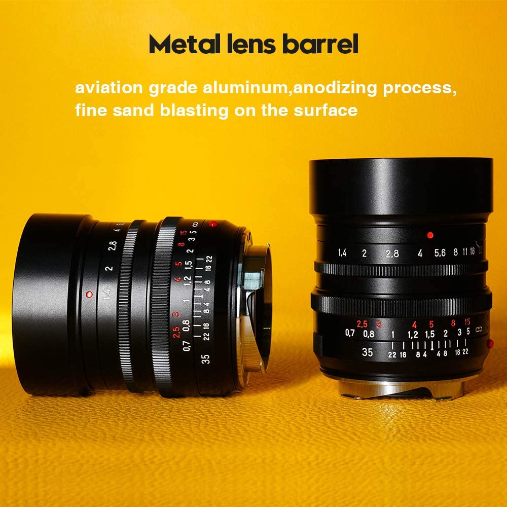 7artisans 35mm F1.4 General Wide-Angle Manual Focus Lens