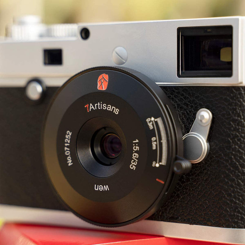 7artisans 35mm F5.6 Manual-focus Pancake Lens for Leica Cameras