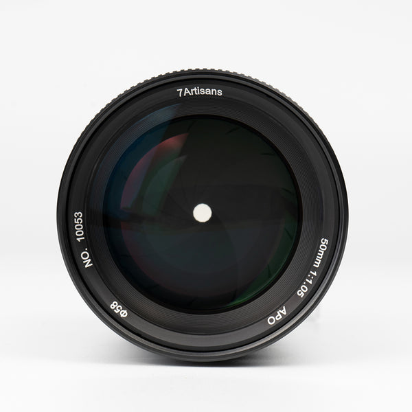 7artisans 50mm F1.05 Manual Focus Fixed Focus Full-Frame Telephoto Lens