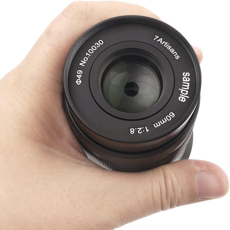 7Artisans 60mm II Macro Lens for Sony/Fuji/Nikon and M4/3