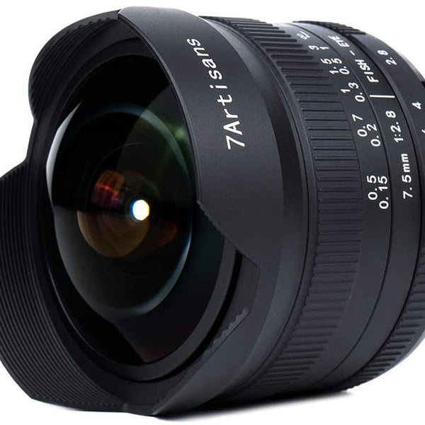 7artisans7.5mmF2.8IIV2.0APS-