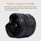 7artisans 7.5mm F2.8 II V2.0 APS-C Format Fisheye Lens for Sony E-mount Cameras