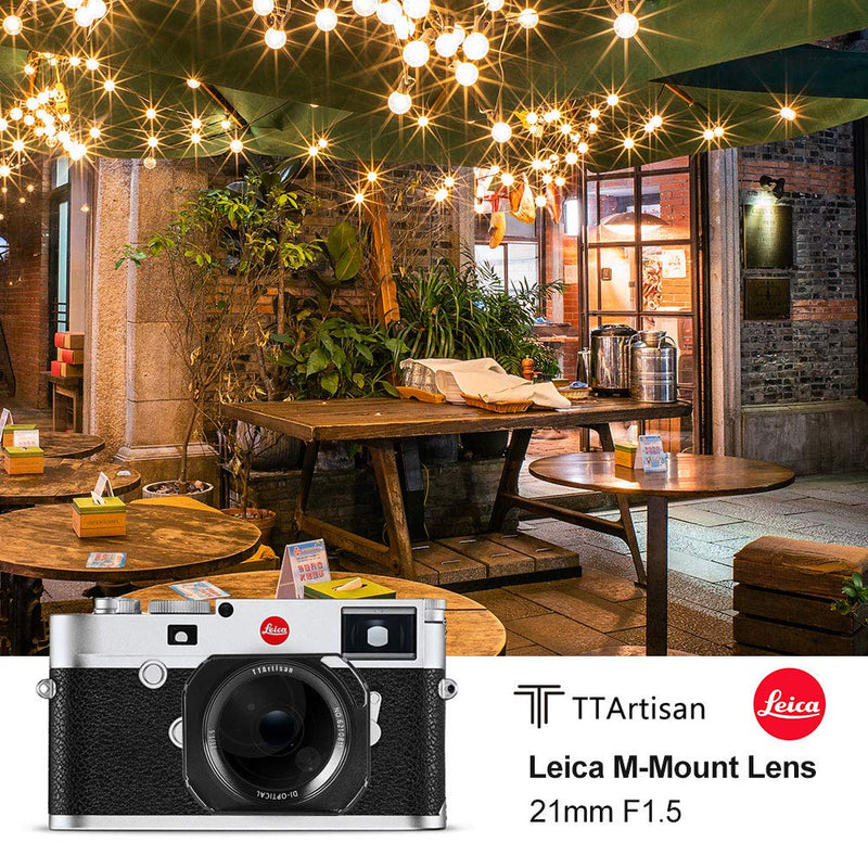 TTArtisan 21mm F1.5 Wide-Angle Manual Fixed Lens for Leica M-Mount Cameras