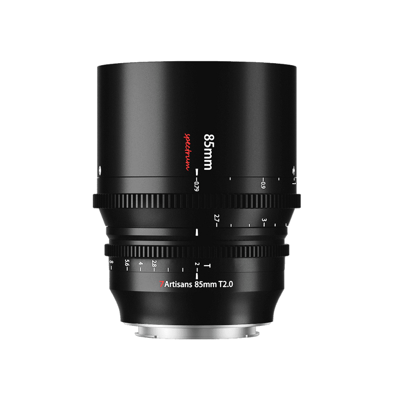 7Artisans 35mm/50mm/85mm T2.0 Full Frame Cine Lens For Sony, Nikon Canon and Leica Cameras