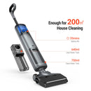 OSOTEK H200 Smart Cordless Wet Dry Vacuum Cleaner and Mop for Hard Floors