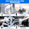 LIGHTWISH Electric Spin Scrubber with Liquid Storage Tank