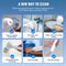 LIGHTWISH Electric Spin Scrubber with Liquid Storage Tank