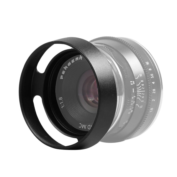 Pergear 43mm Lens Hood for TTArtisan 23mm F1.4、、Pergear 25mm F1.8、Pergear 35mm F1.2 Lens