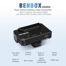 INKEE Benbox Video Transmitter, 2.4G/5 Wireless Live Transmission to 4 Devices
