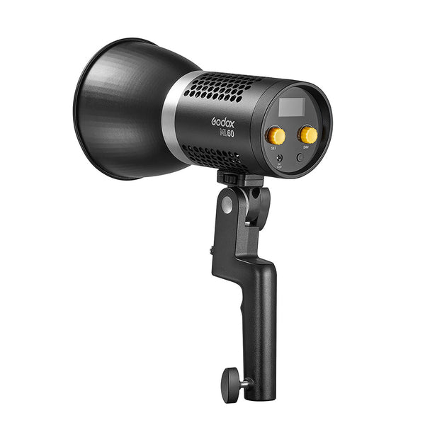 GODOX ライト ML60 セット Godox ML60 Handheld LED Video Light, 5600K Daylight-Balanced, CRI