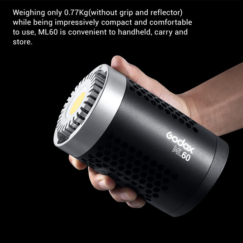 Godox ML60, 60W Handheld LED Video Light
