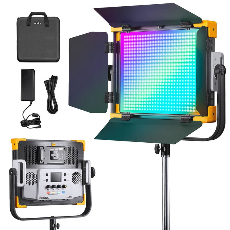 Godox LD75R/LD150R/LD150RS RGB Panel Light, LD Series Light