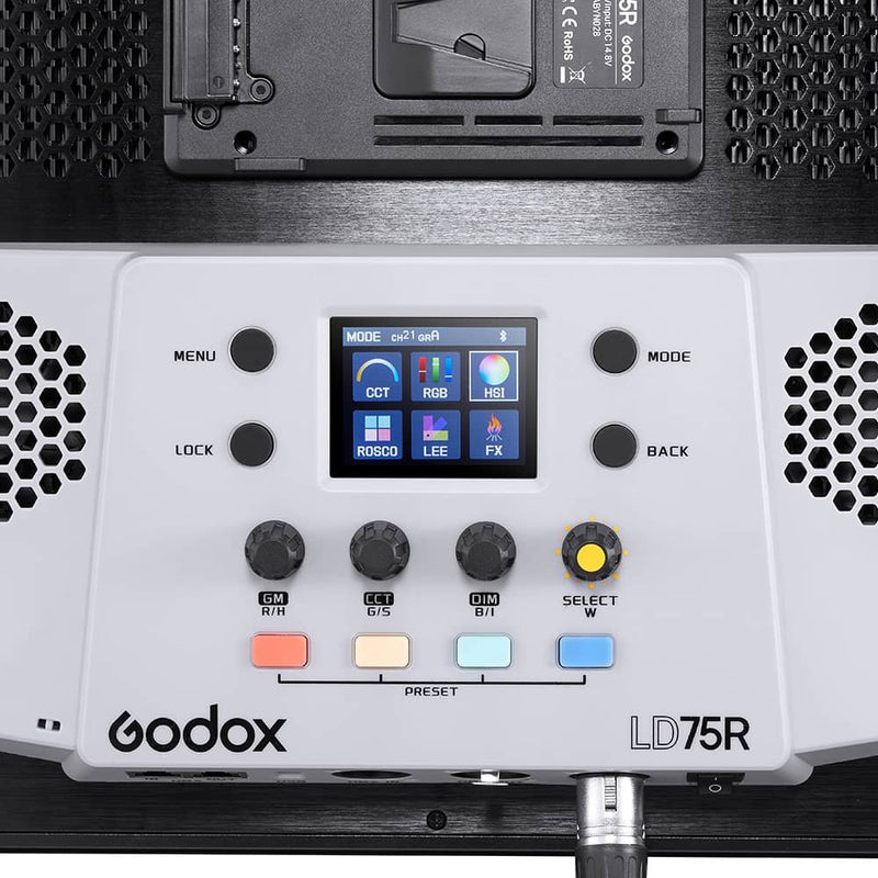 Godox LD75R/LD150R/LD150RS RGB Panel Light, LD Series Light