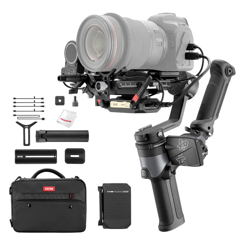 Zhiyun-Tech WEEBILL-2 3-Axis Gimbal Stabilizer, WEEBILL-2 With a Flip-out LCD Screen