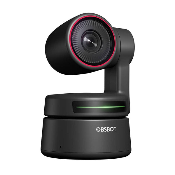 Obsbot Tiny 4K PTZ Webcam, Upgraded with 4K Resolution AI-Powered HDR Webcam