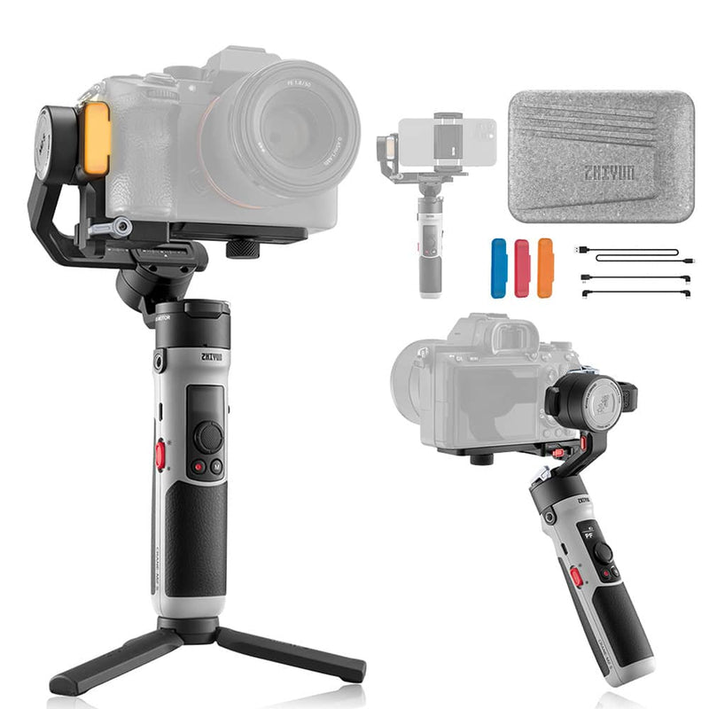 Zhiyun Crane M2S/M2S Pro Gimbal for Action Camera, Mirrorless