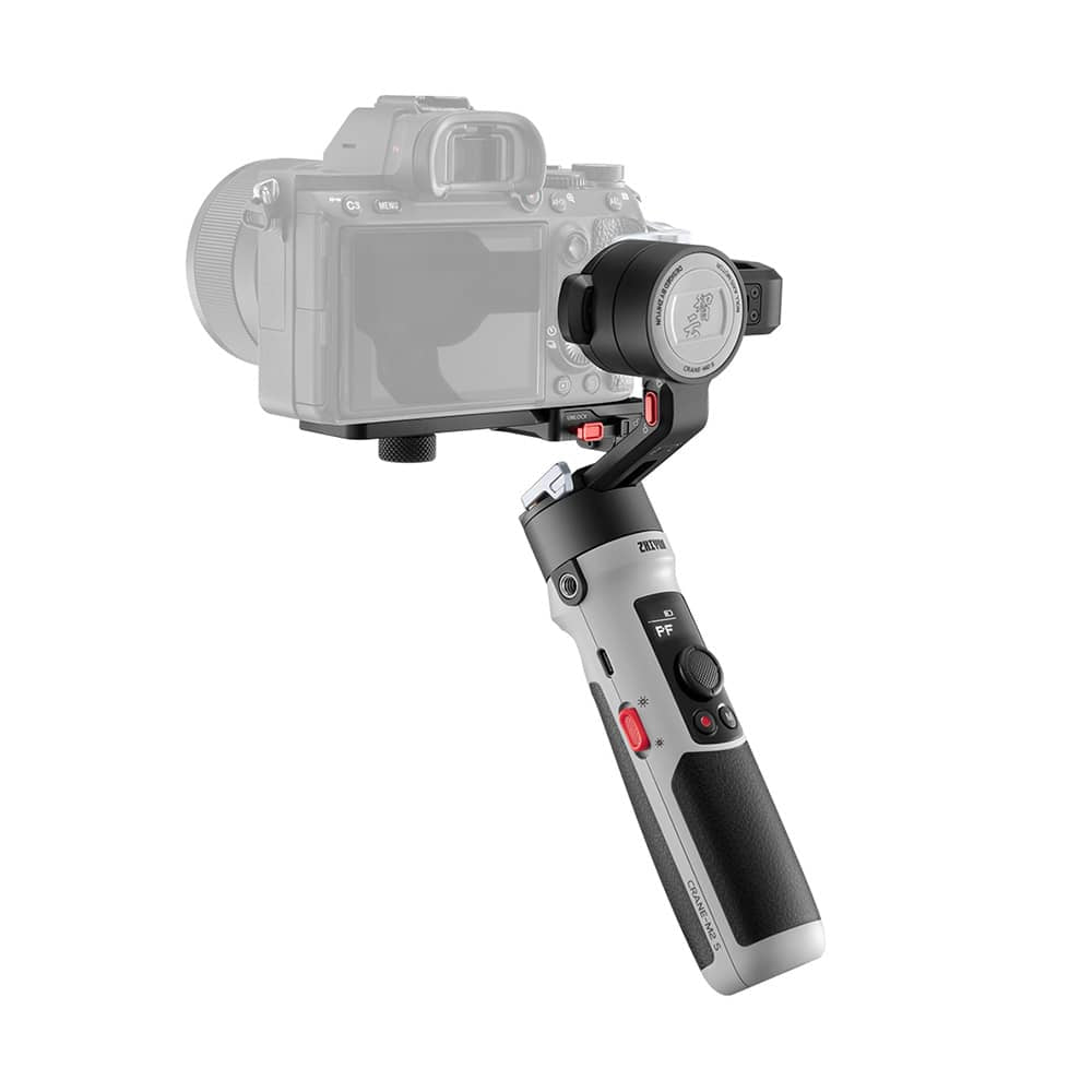 Zhiyun Crane M2S/M2S Pro Gimbal for Action Camera, Mirrorless Camera and  Smartphone