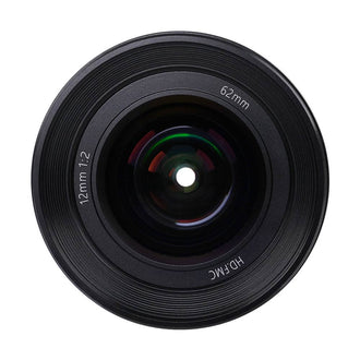 PERGEAR 12mm F2 Wide-angle Manual Focus Lens For Fuji, Nikon, M4/3 Cameras
