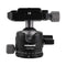 Pergear TH3 Mini Ball Head, Free Rotation Tripod Head for DSLR Cameras, Monopods, Gopro, Slider, etc.