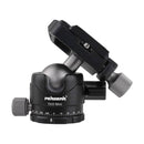 Pergear TH3 Mini Ball Head, Free Rotation Tripod Head for DSLR Cameras, Monopods, Gopro, Slider, etc.