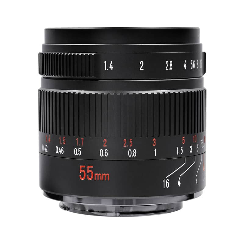 7Artisans 55mm F1.4 II V2.0 APS-C Lens M4/3 Mount Cameras