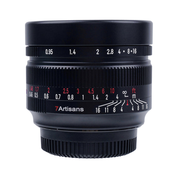 7Artisans 50mm F0.95 Large Aperture Portrait-Length Manual Lens