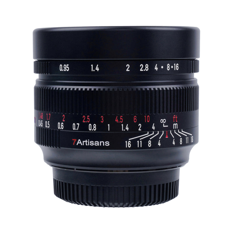 7Artisans 50mm F0.95 Large Aperture Lens For Fuji, Sony ,M4/3, and Nikon