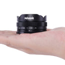 Pergear 10mm F5.6 Pancake Fisheye Lens for APS-C Fuji, M4/3, Sony&Canon Cameras