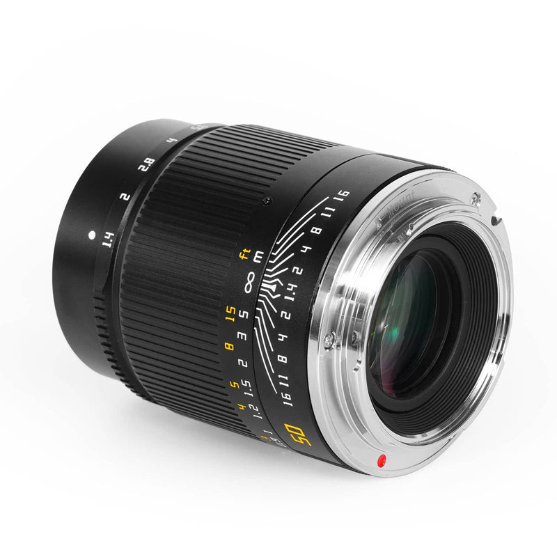 TTArtisan 50mm F1.4 Full-Frame Lens for Sony, Nikon, Leica L/M-Mount Cameras