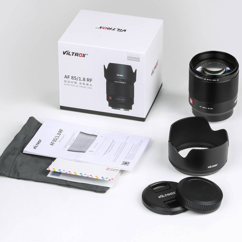 Viltrox 85mm F1.8 Autofocus Medium-Telephoto Lens for Canon RF-mount Cameras