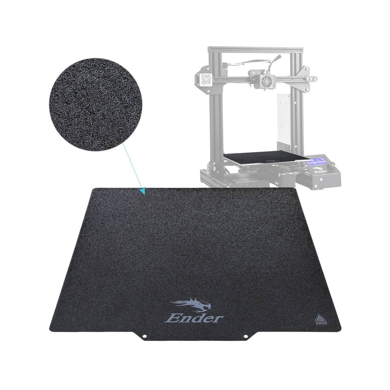 Creality PEI Steel Plate for 3D Printer Ender 3 Ender 3 Pro Ender 3 V2 Ender 5 Ender 5 Pro