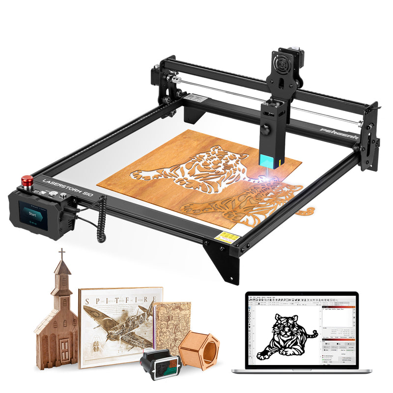 Pergear LaserStorm S10 10W Eye Protection Laser Engraver