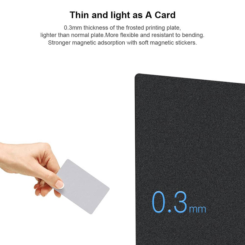 Creality Frosted Cold Printing Platform Kit for 3D Printer Ender 3 S1 and So On