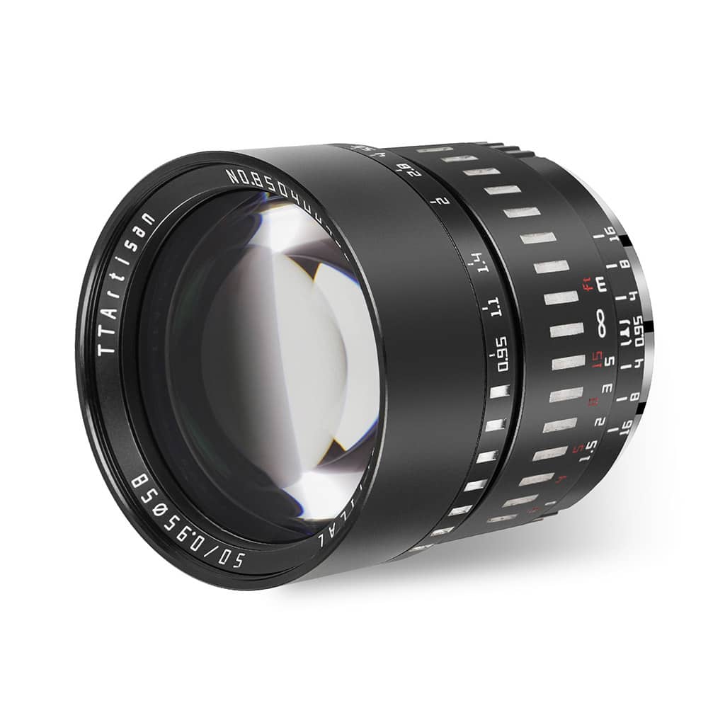 TTArtisan 50mm F0.95 Portrait-length Manual Lens for Fuji, M4/3 and Nikon Cameras