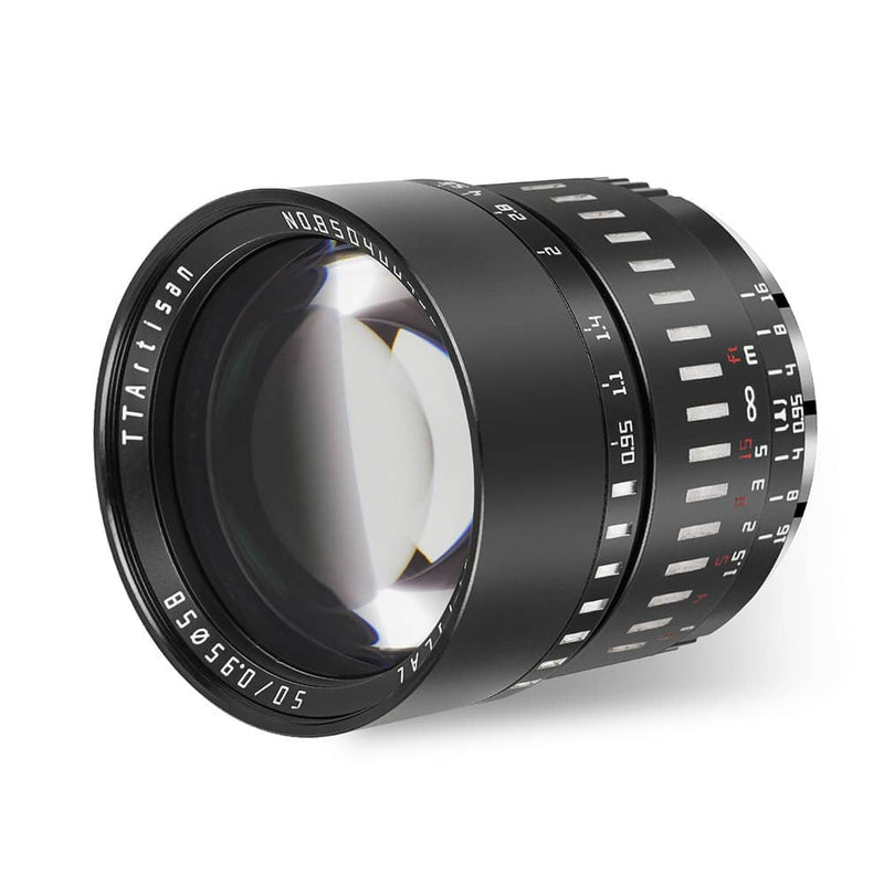 TTArtisan 50mm F0.95 Portrait-length Manual Lens for Fuji, M4/3 and Nikon Cameras