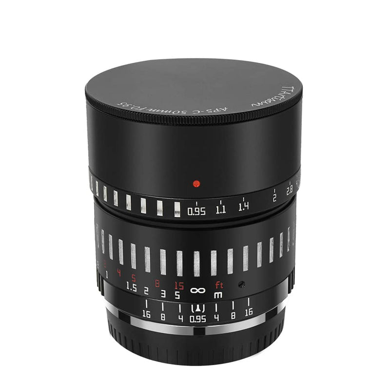TTArtisan 50mm F0.95 Portrait-length Manual Lens for Fuji, M4/3 and Nikon Cameras