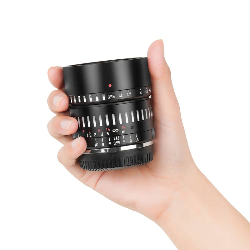 TTArtisan 50mm F0.95 Portrait-length Manual Lens for Fuji, M4/3 and Nikon Cameras