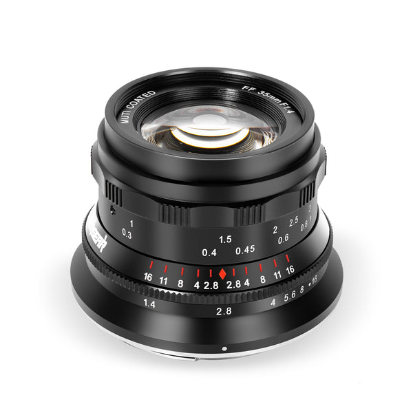 PERGEAR 35mm F1.4 Full-Frame Large Aperture Manual Focus Fixed Lens