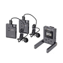 Comica BoomX-U U2 48-Channels Wireless Lavalier Microphone System(TX+TX+RX)
