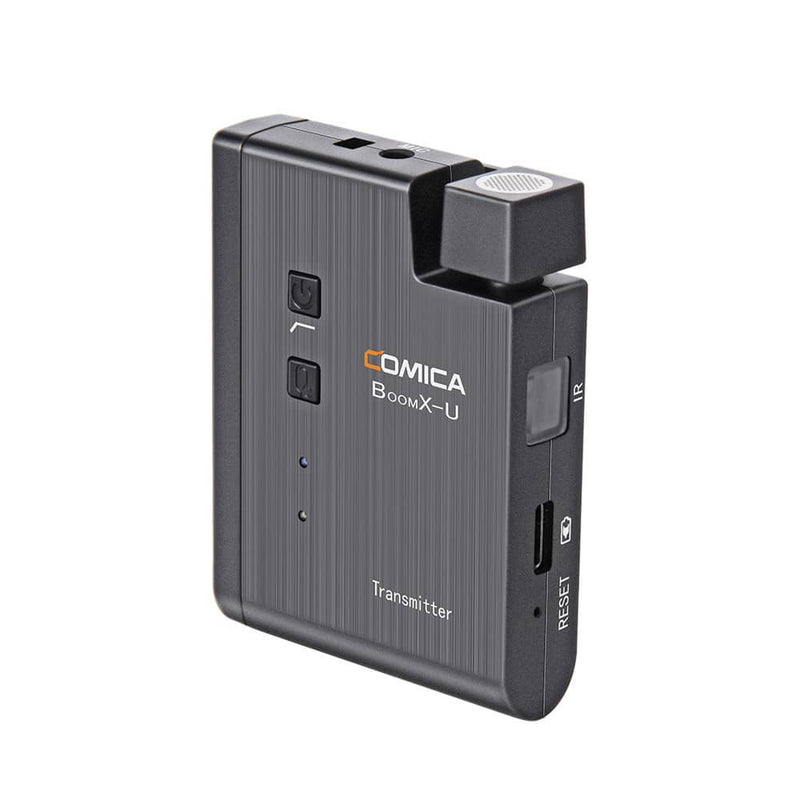 Comica BoomX-U U2 48-Channels Wireless Lavalier Microphone System(TX+TX+RX)
