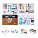 Teching V4 Engine Model Full Metal Assembling Kit