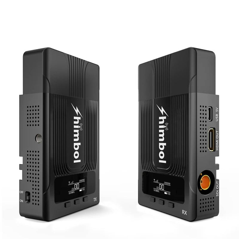 【2021 Upgraded】Shimbol ZOlink 600S 1080P60 HDMI&SDI Wireless Video Transmission System