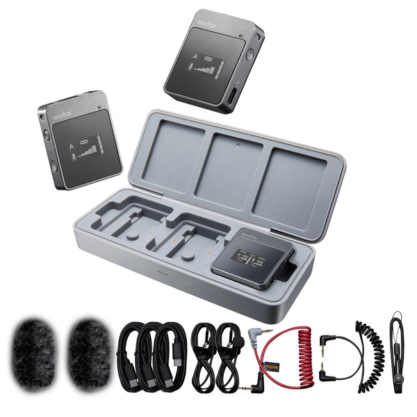 Godox MoveLink M2 2.4 GHz Digital Wireless Microphone System