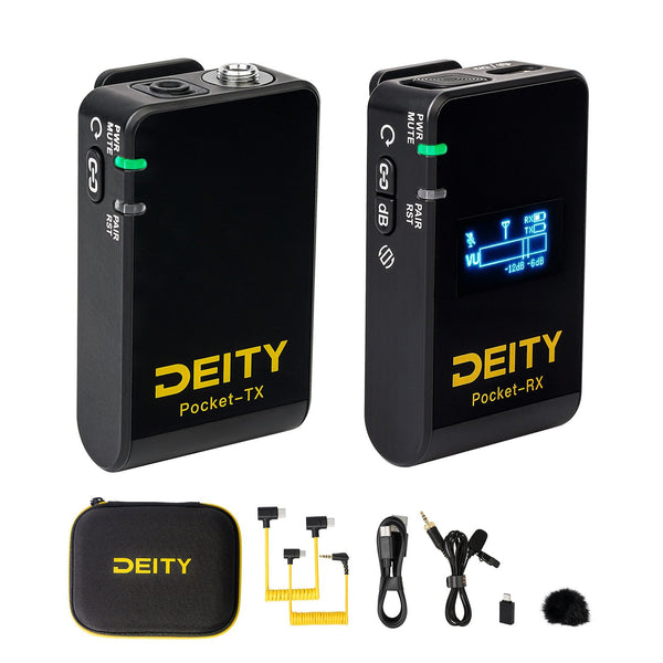 Deity Pocket Wireless, 2.4GHz Wireless Microphone System