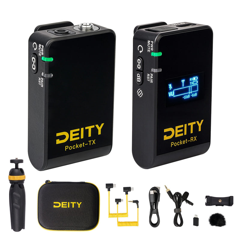 Deity Pocket Wireless, 2.4GHz Wireless Microphone System