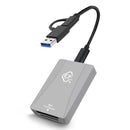 PERGEAR CFexpress-B & SDXC Dual Slots USB 3.1 Gen 2 10Gb/s Type-C Card Reader