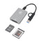 PERGEAR CFexpress-B & SDXC Dual Slots USB 3.1 Gen 2 10Gb/s Type-C Card Reader