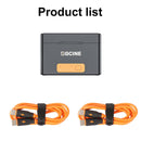 ZGCINE ZG-V50 V-mount Battery 50Wh Pocket Size With PD Fast Charging