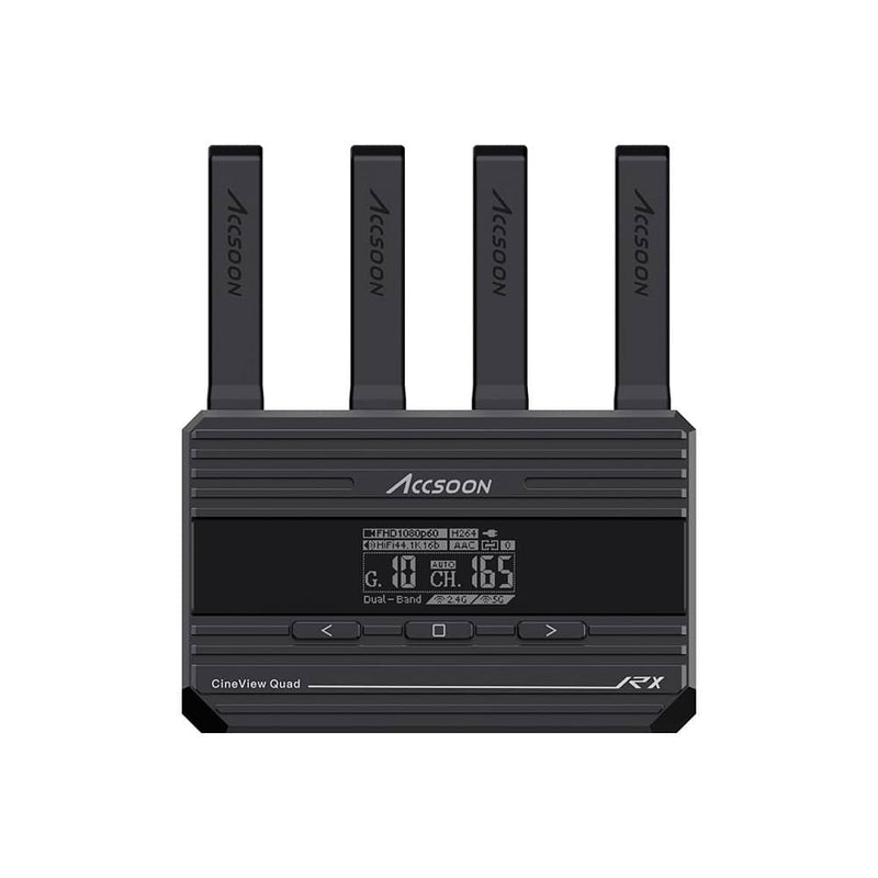 Accsoon CineView QUAD Wireless Video & Image Transmission System (1xR & 1xT)