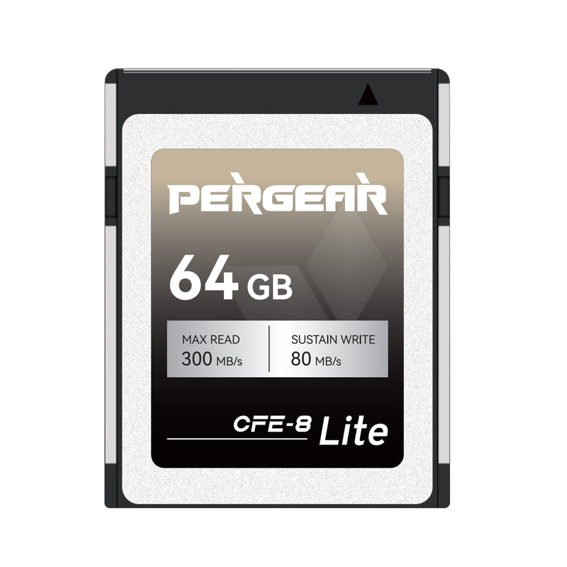 PERGEAR CFE-B Lite 64GB Cfexpress Type-B Memory Card